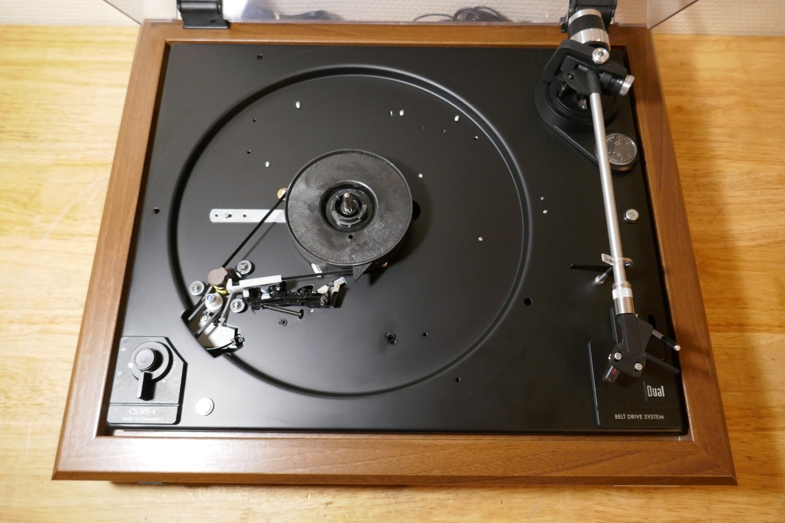 platine vinyle turntable dual CS 505-4 neuve