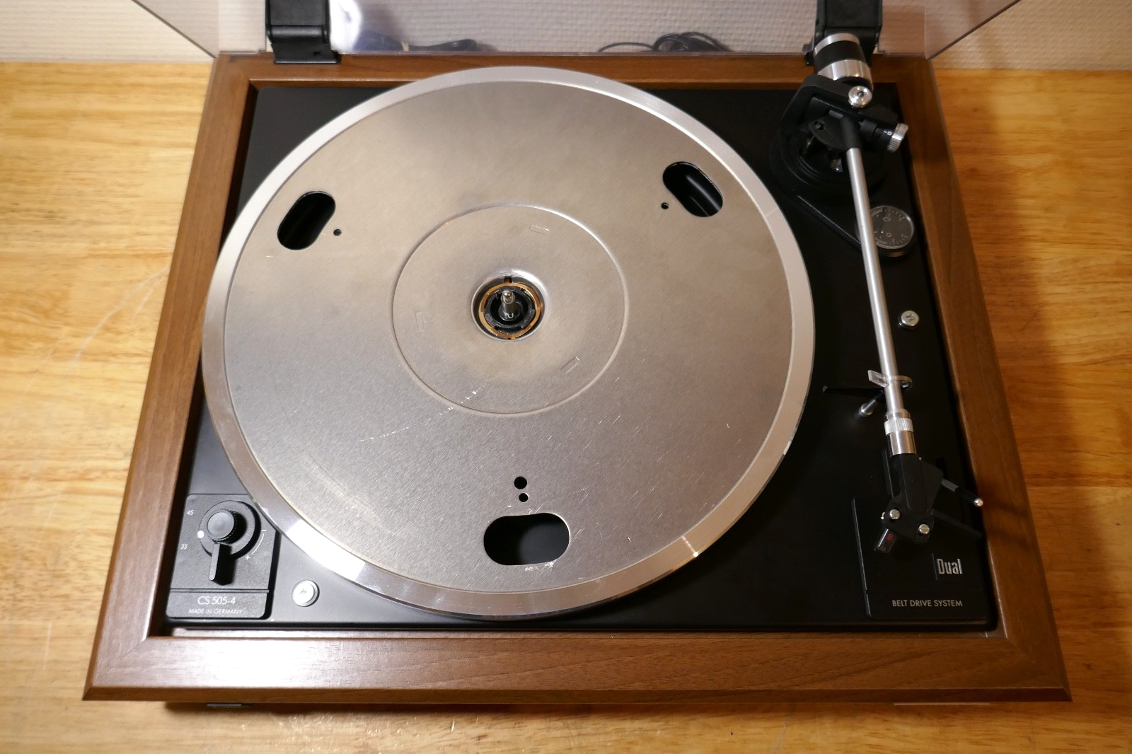 platine vinyle turntable dual CS 505-4 neuve