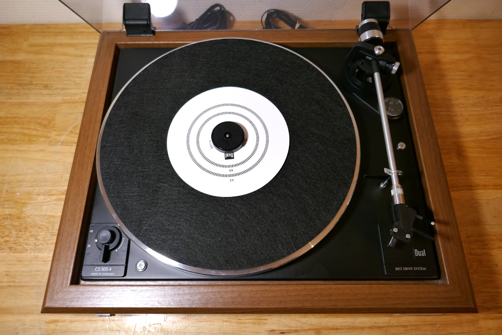 platine vinyle turntable dual CS 505-4 neuve