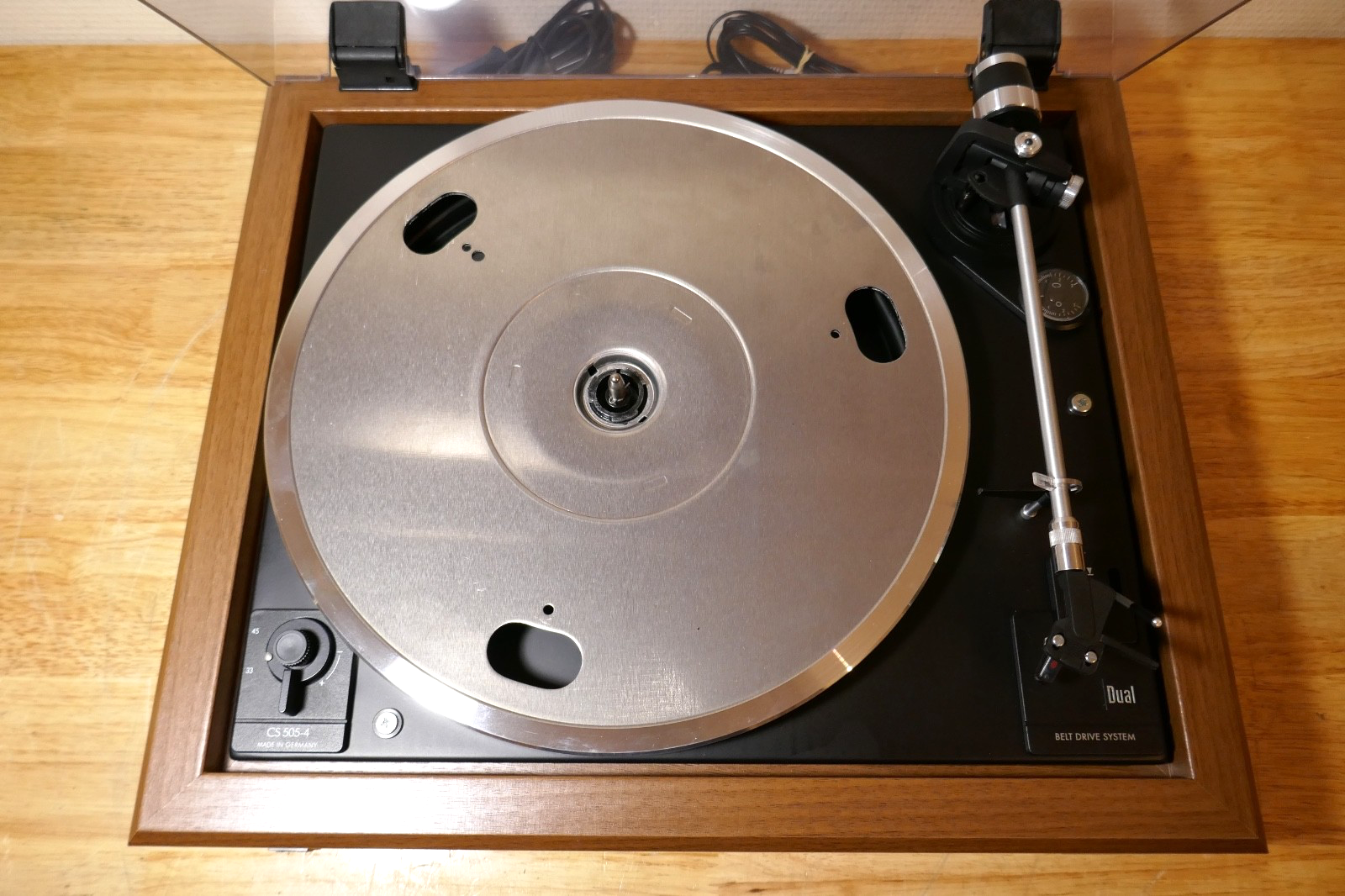 platine vinyle turntable dual CS 505-4 neuve