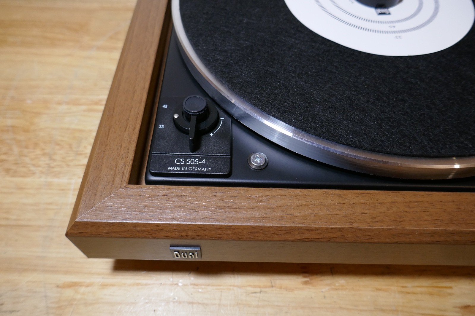 platine vinyle turntable dual CS 505-4 neuve