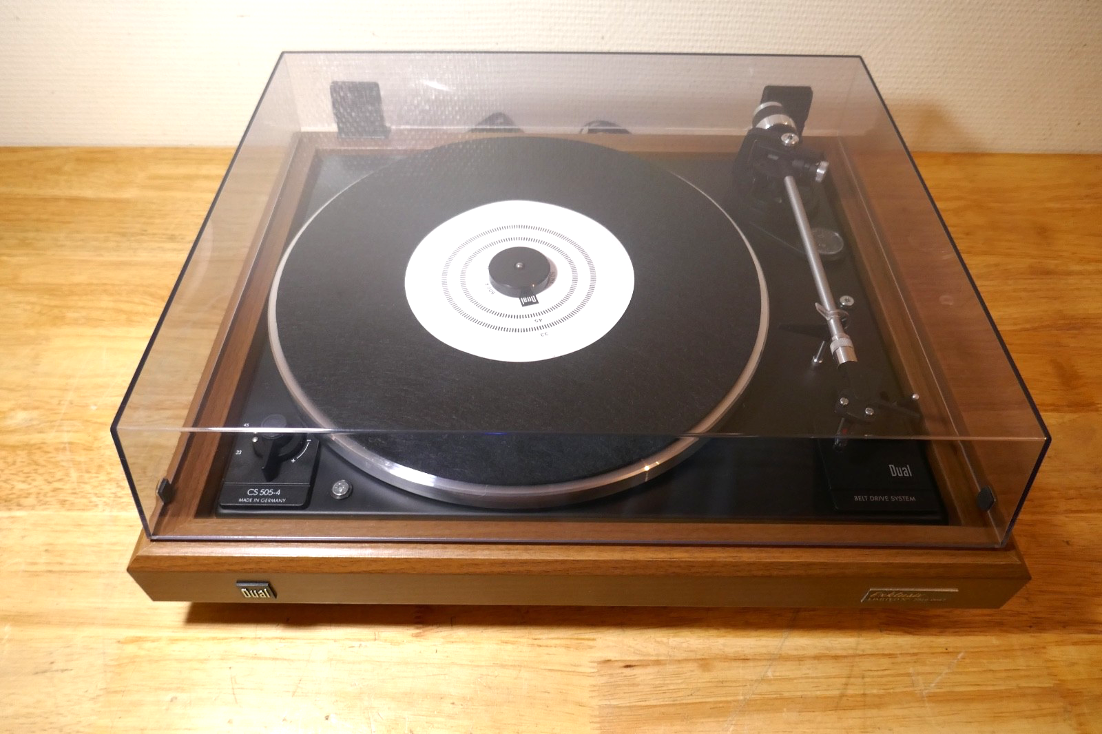 platine vinyle turntable dual CS 505-4 neuve