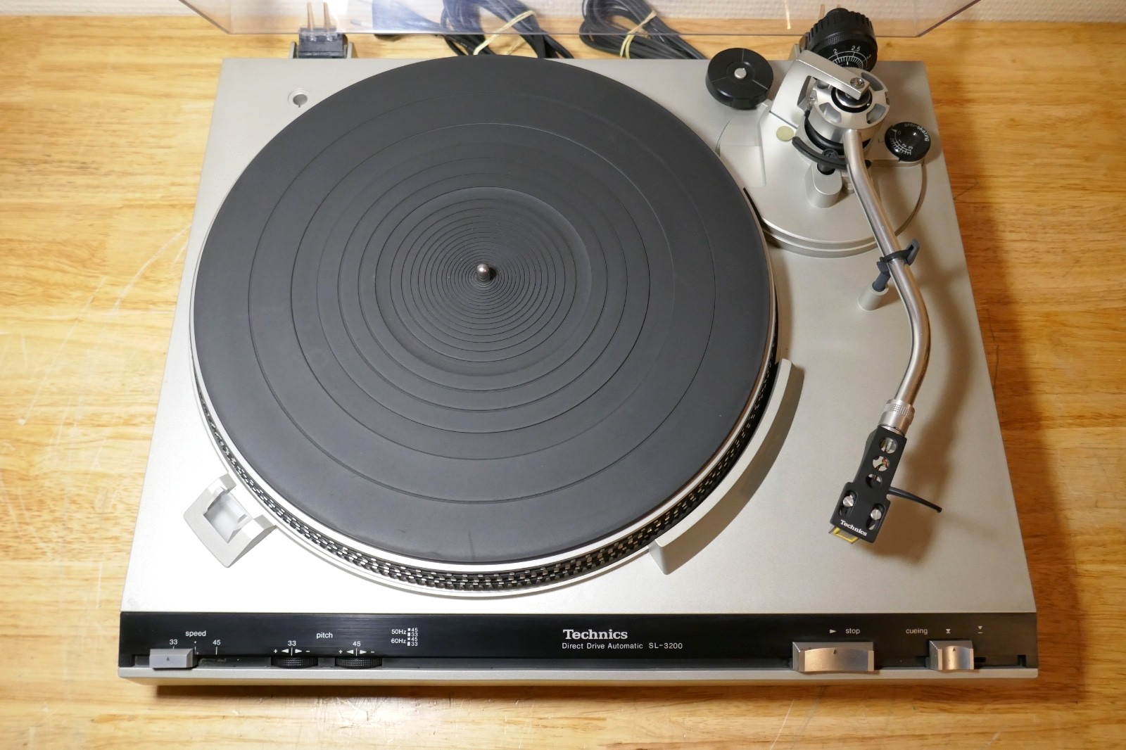 platine vinyle turntable technics SL-3200 vintage occasion
