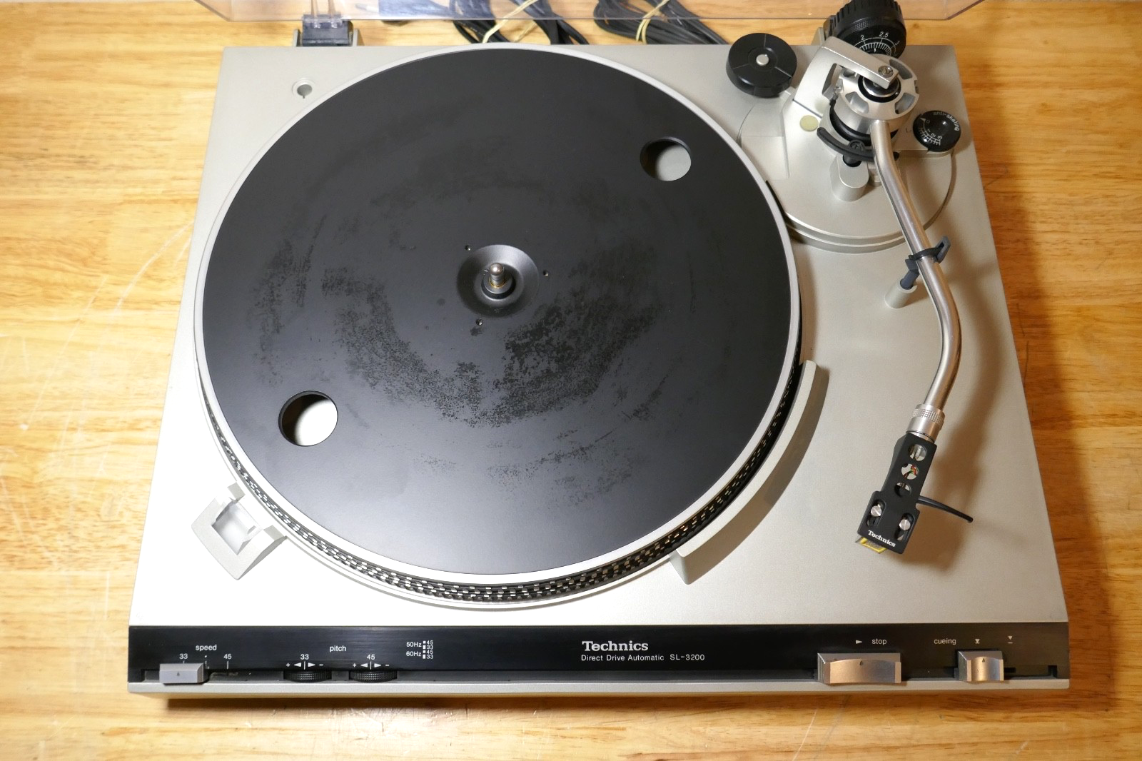 platine vinyle turntable technics SL-3200 vintage occasion