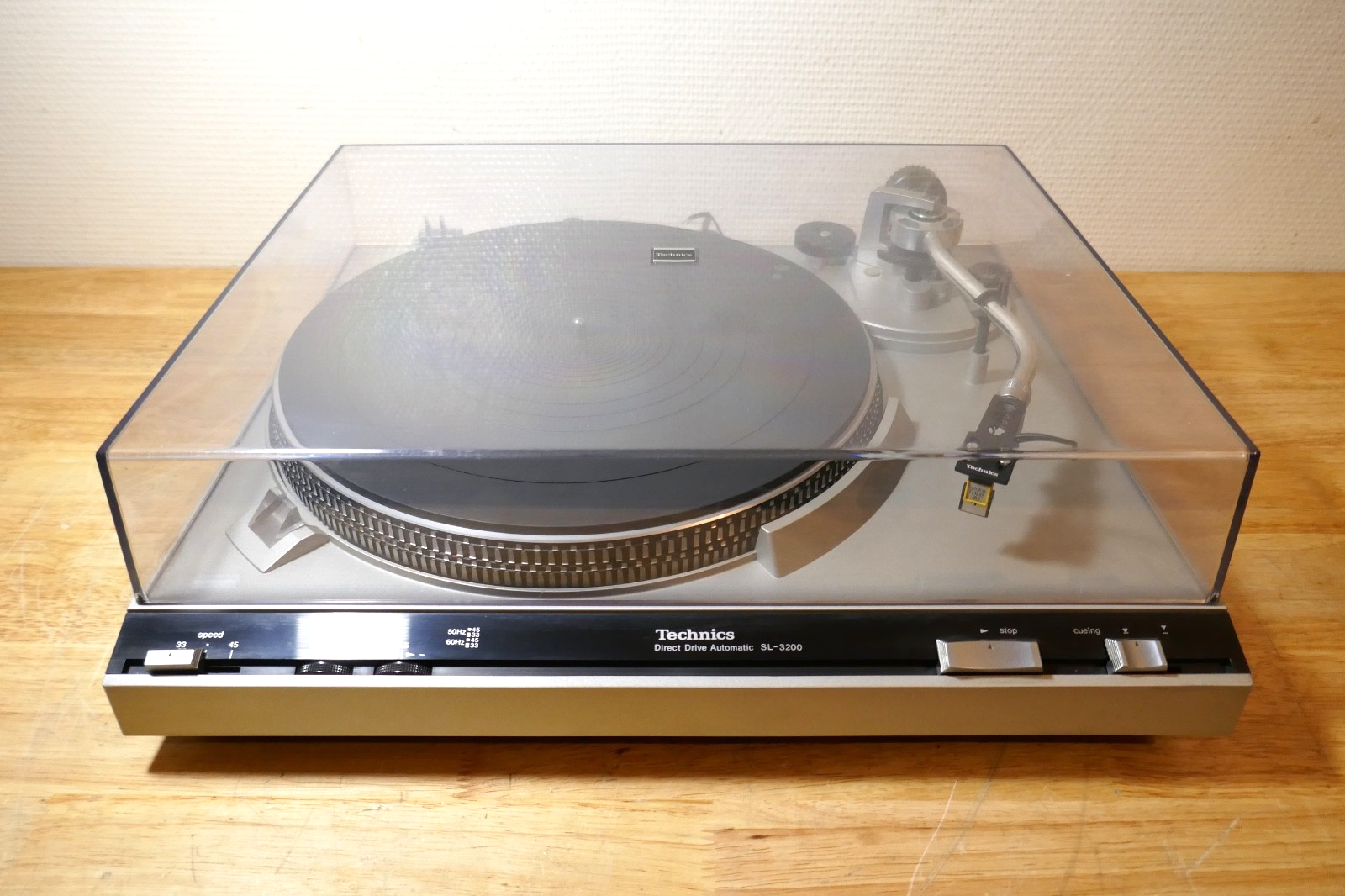 platine vinyle turntable technics SL-3200 vintage occasion