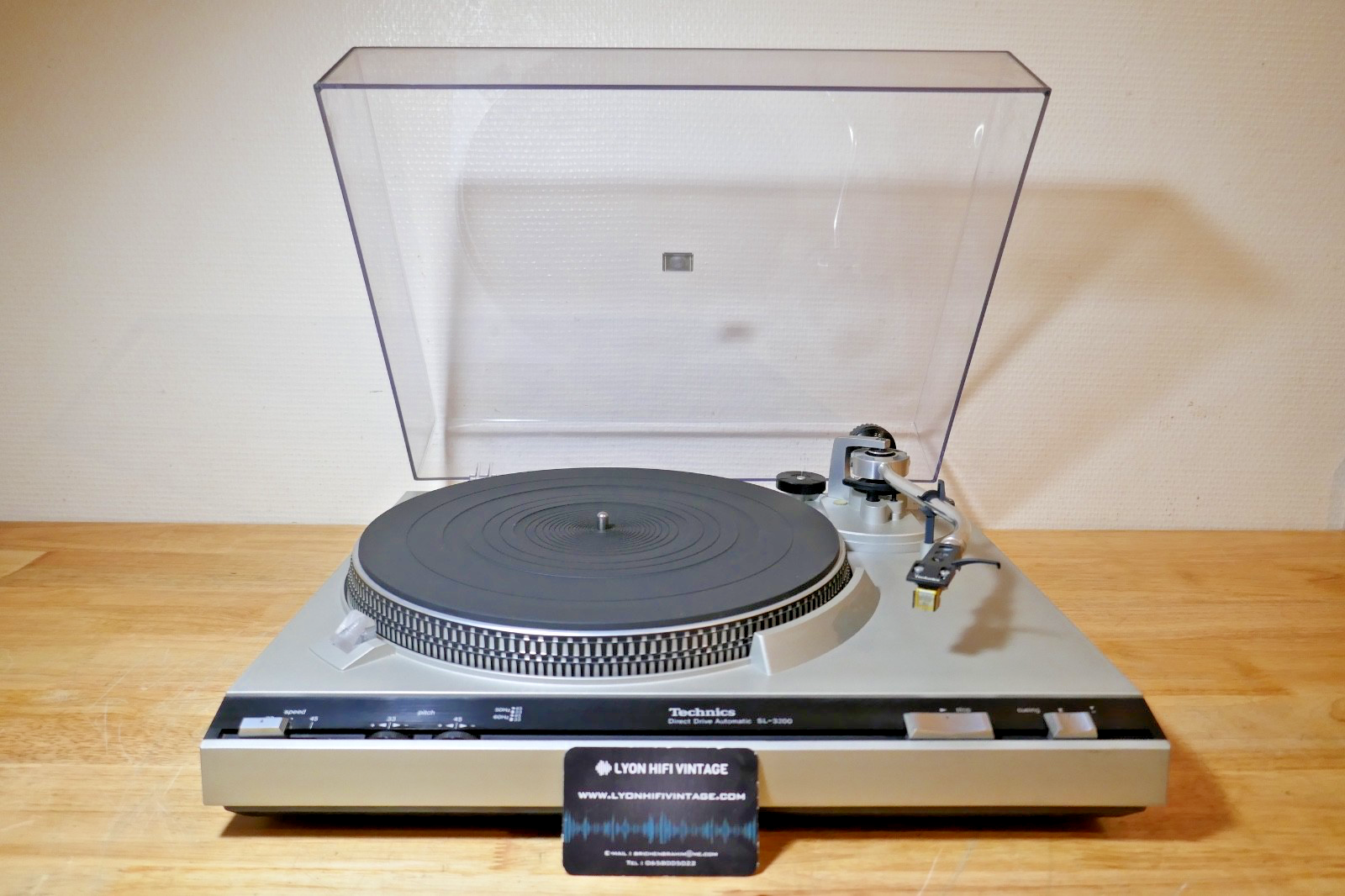 platine vinyle turntable technics SL-3200 vintage occasion
