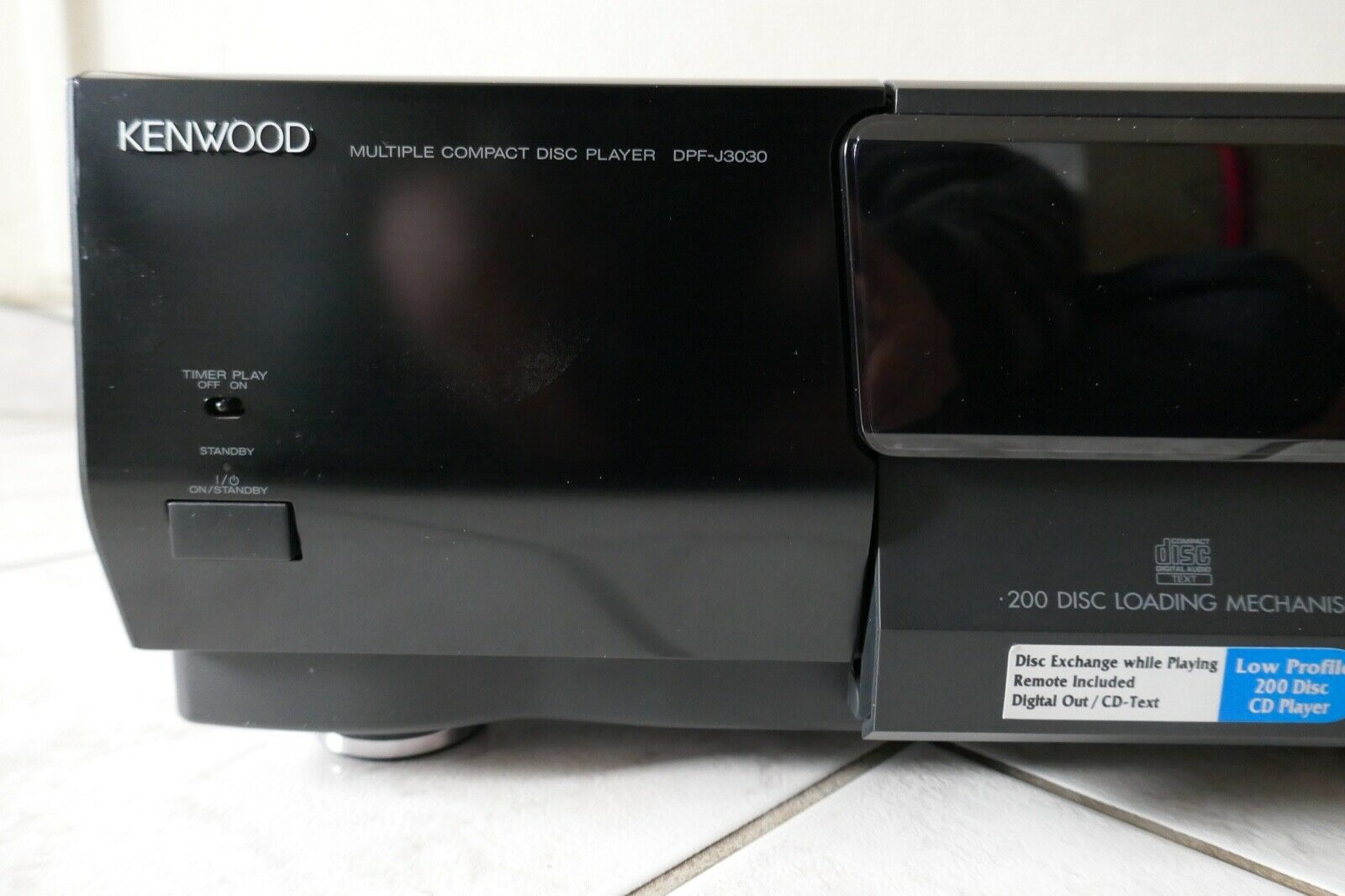 lecteur compact disc player kenwood DPF-J3030 vintage occasion