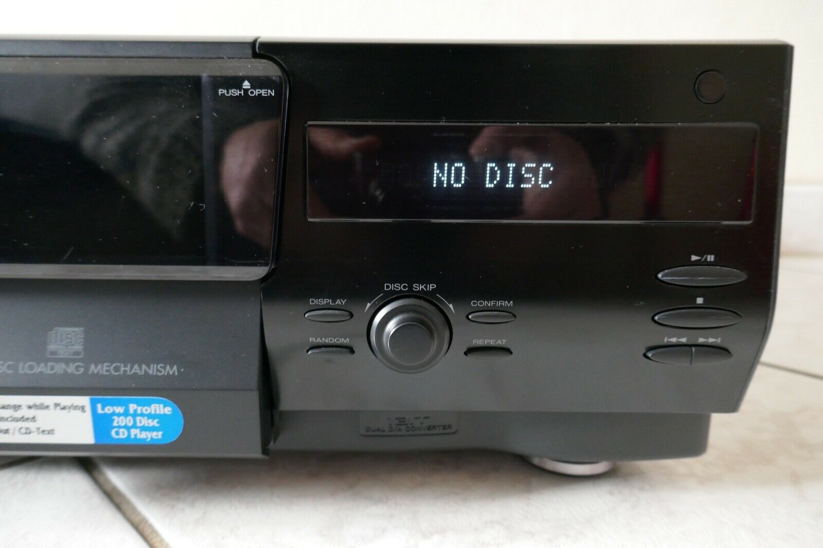 lecteur compact disc player kenwood DPF-J3030 vintage occasion