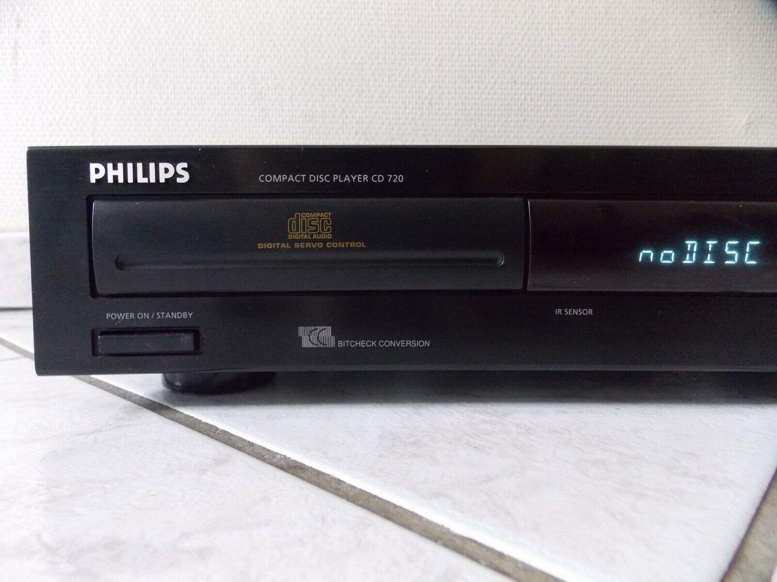lecteur compact disc player philips cd 720 vintage occasion