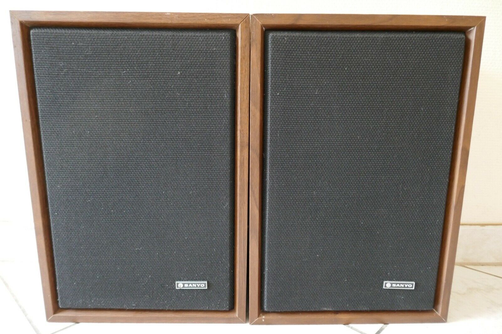 enceintes speakers sanyo SX-807 vintage occasion