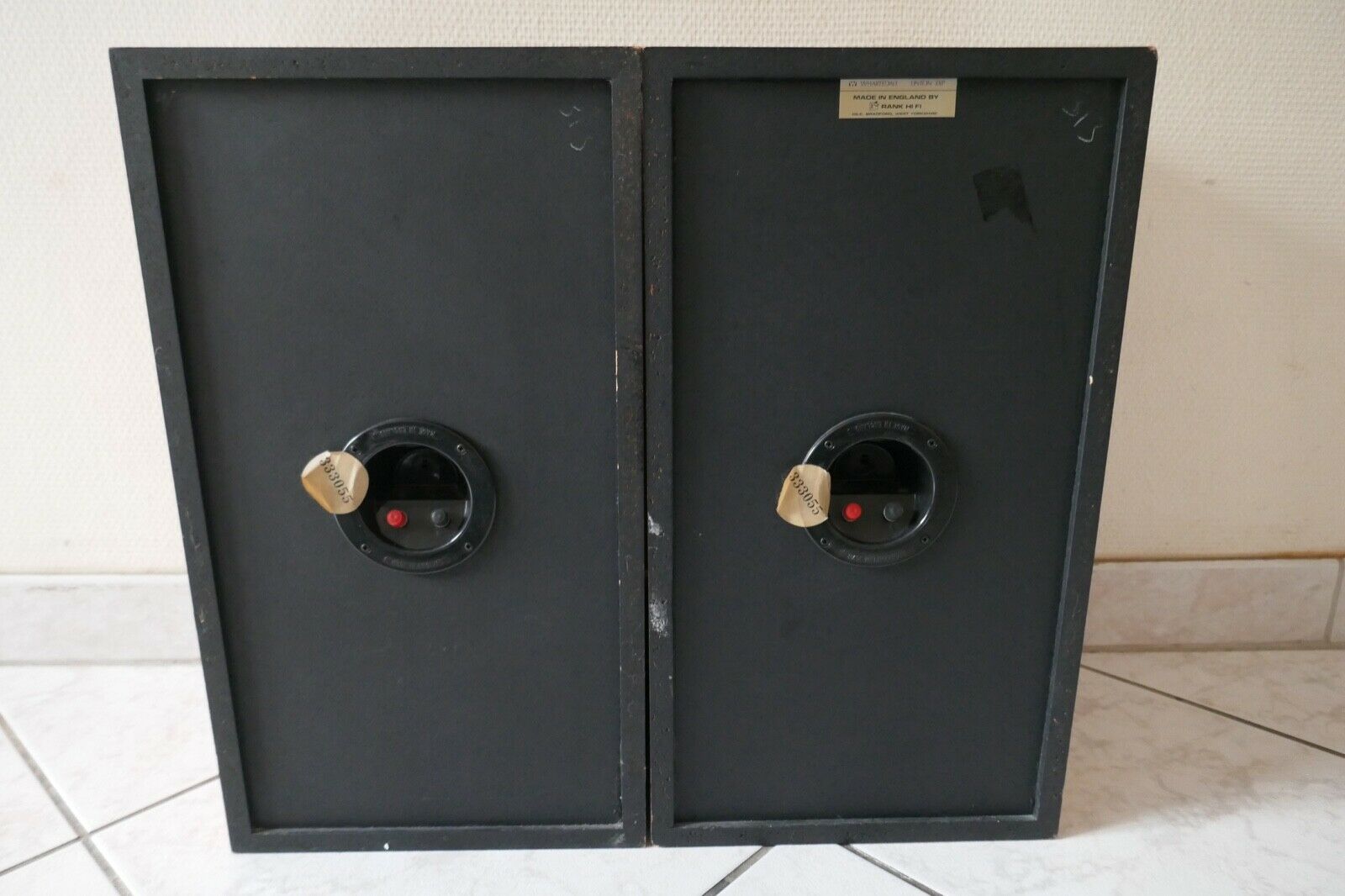 enceintes speakers monitors wharfedale LINTON 3XP vintage occasion