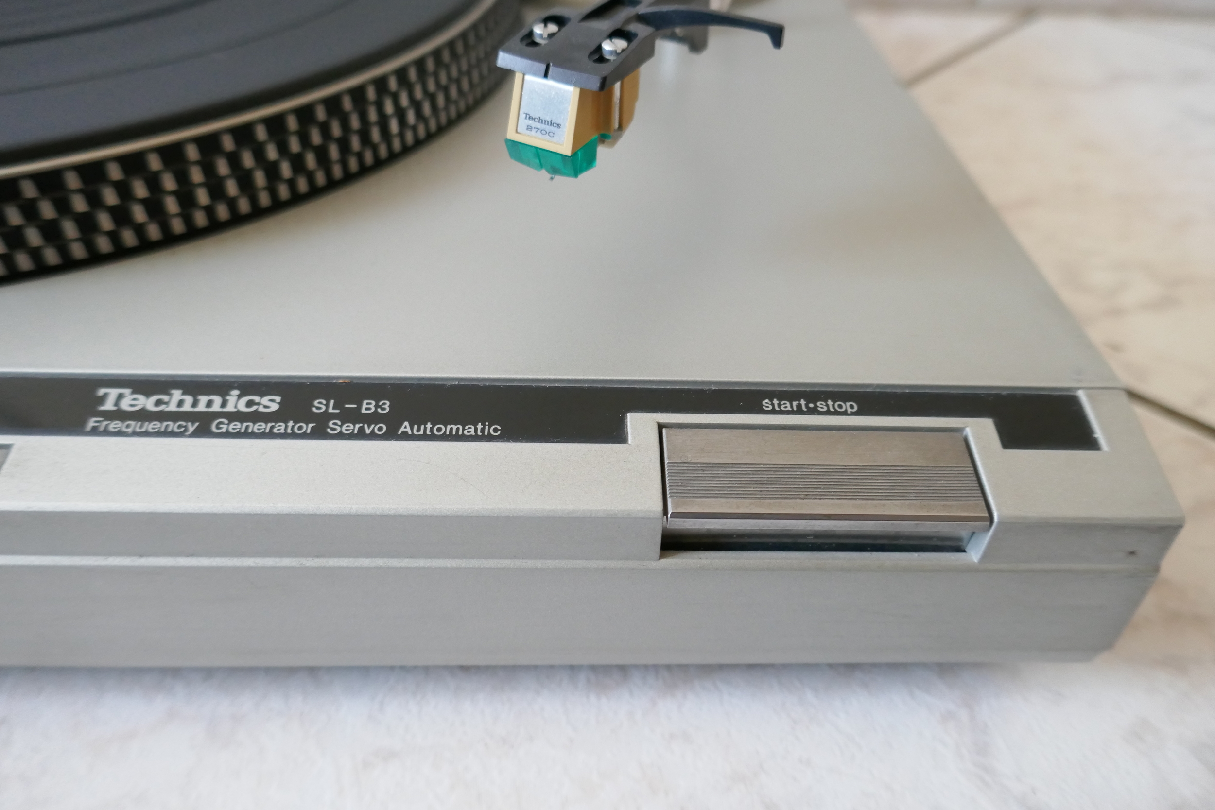 platine vinyle turntable technics SL-B3 vintage occasion