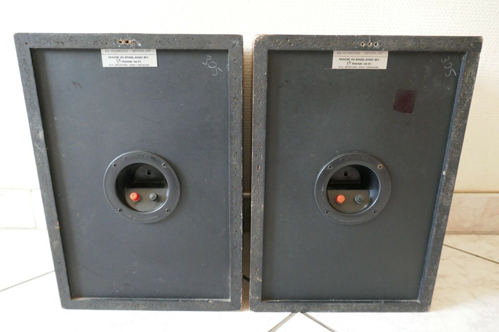 enceintes speakers wharefedale denton 2xp vintage occasion