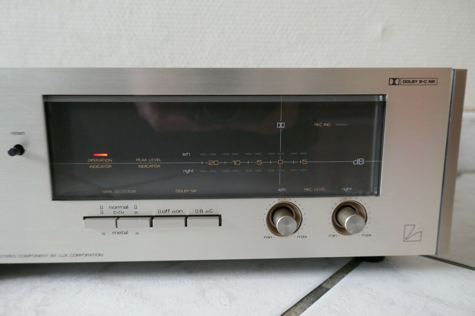 lecteur cassette tape deck luxman K-205 vintage occasion