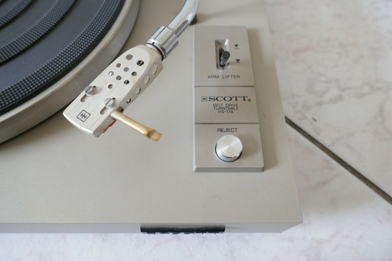 platine vinyle turntable scott PS-17A vintage occasion