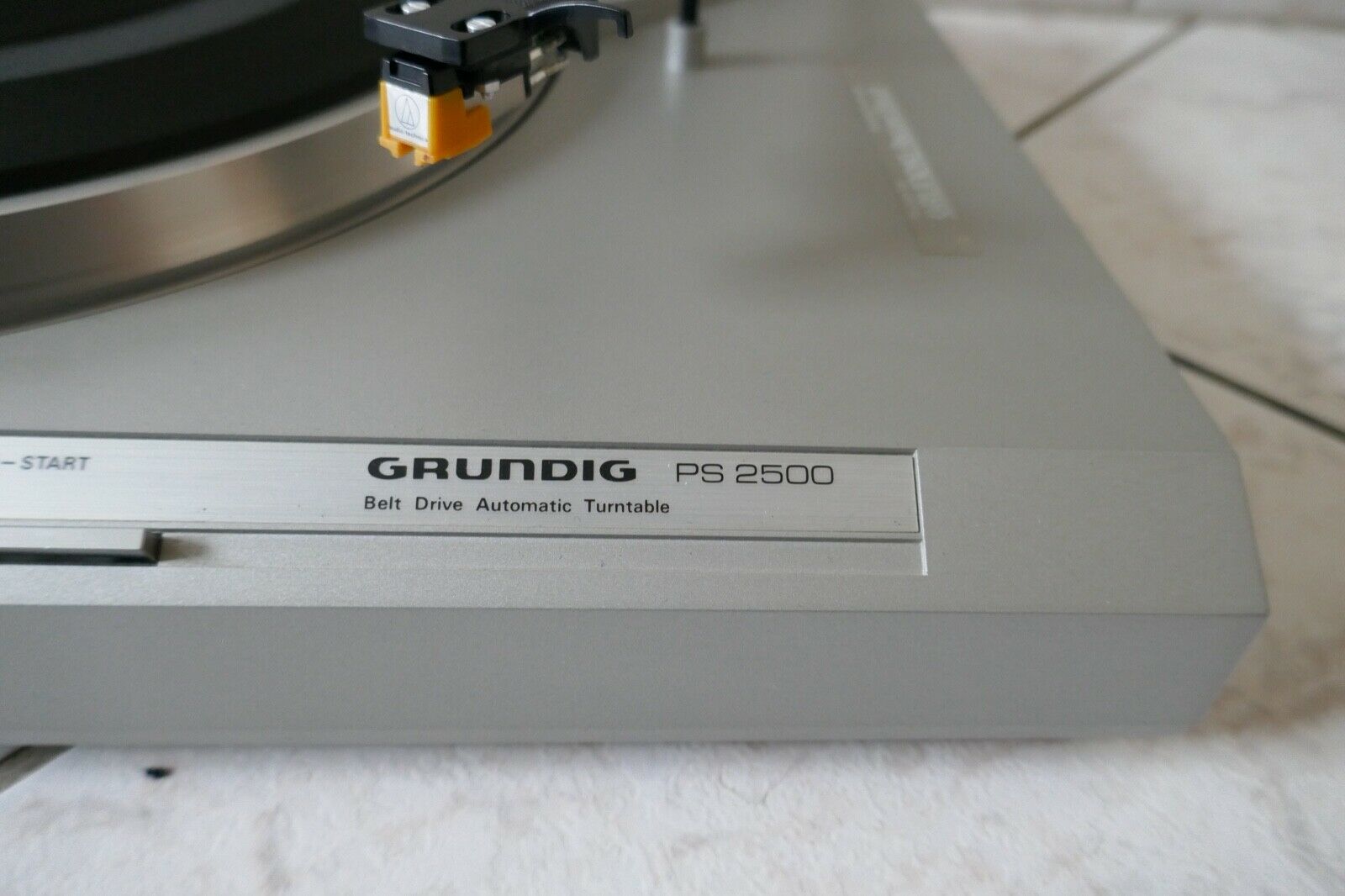 platine vinyle turntable grundig PS 2500 vintage occasion