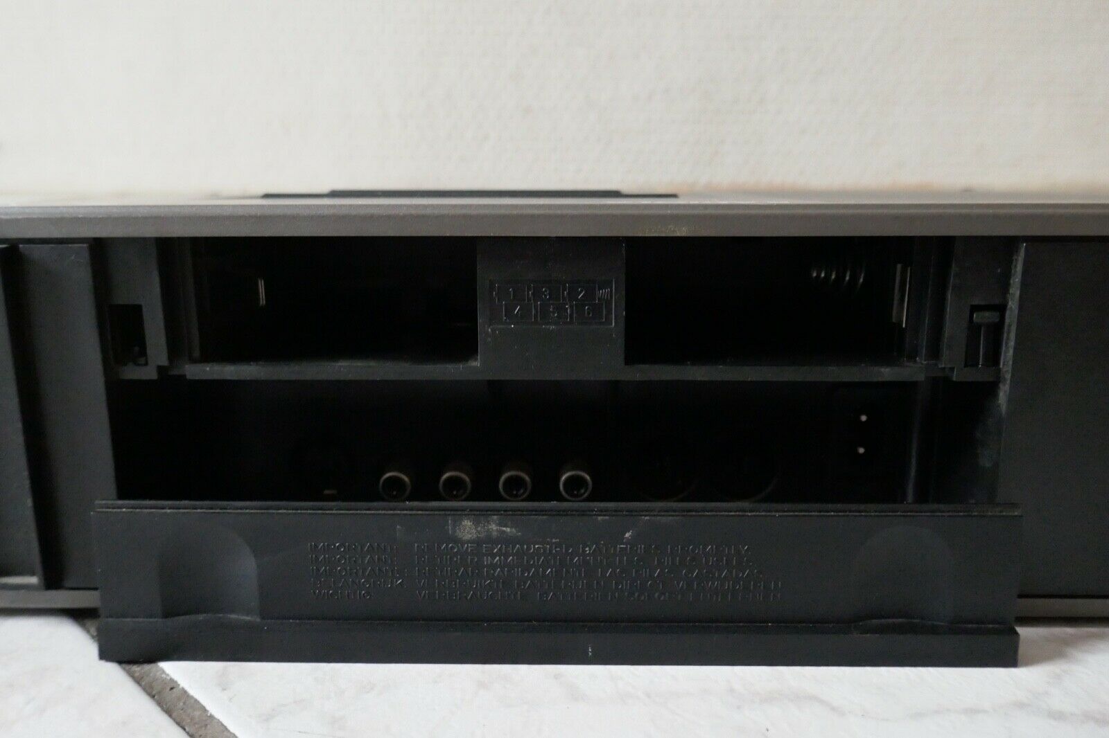 lecteur cassette tape deck radical D 6920 MK2 vintage occasion