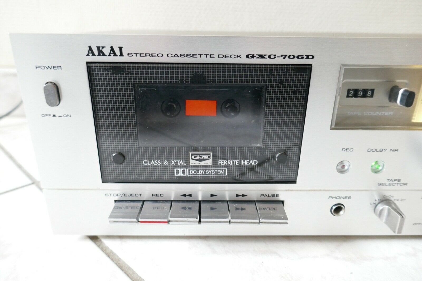 lecteur cassette tape deck akai GXC-706D vintage occasion