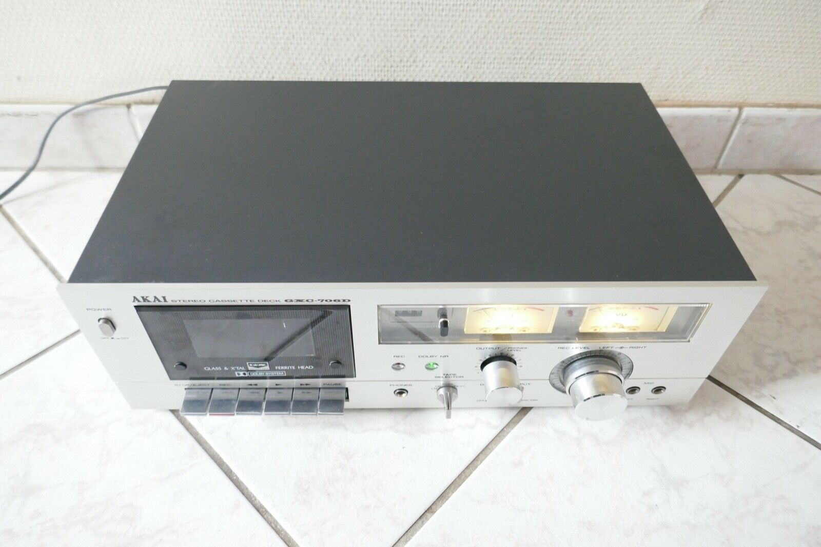 lecteur cassette tape deck akai GXC-706D vintage occasion