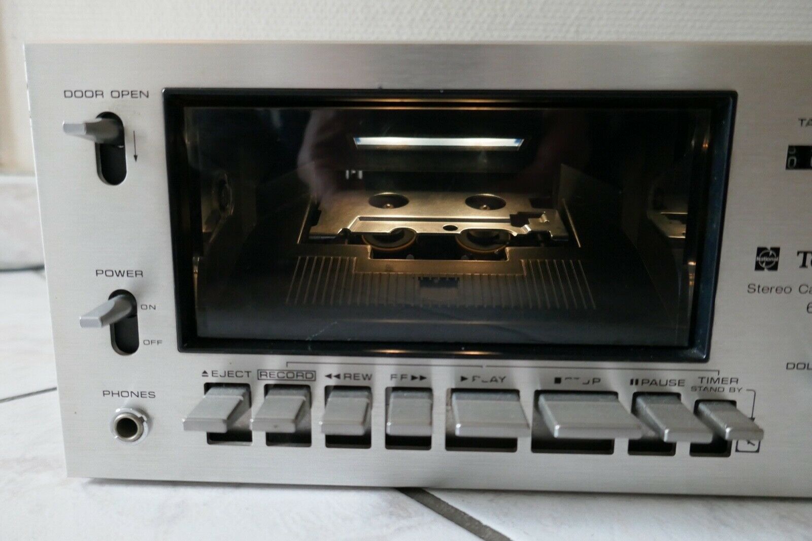 lecteur cassette tape deck technics 615 vintage occasion