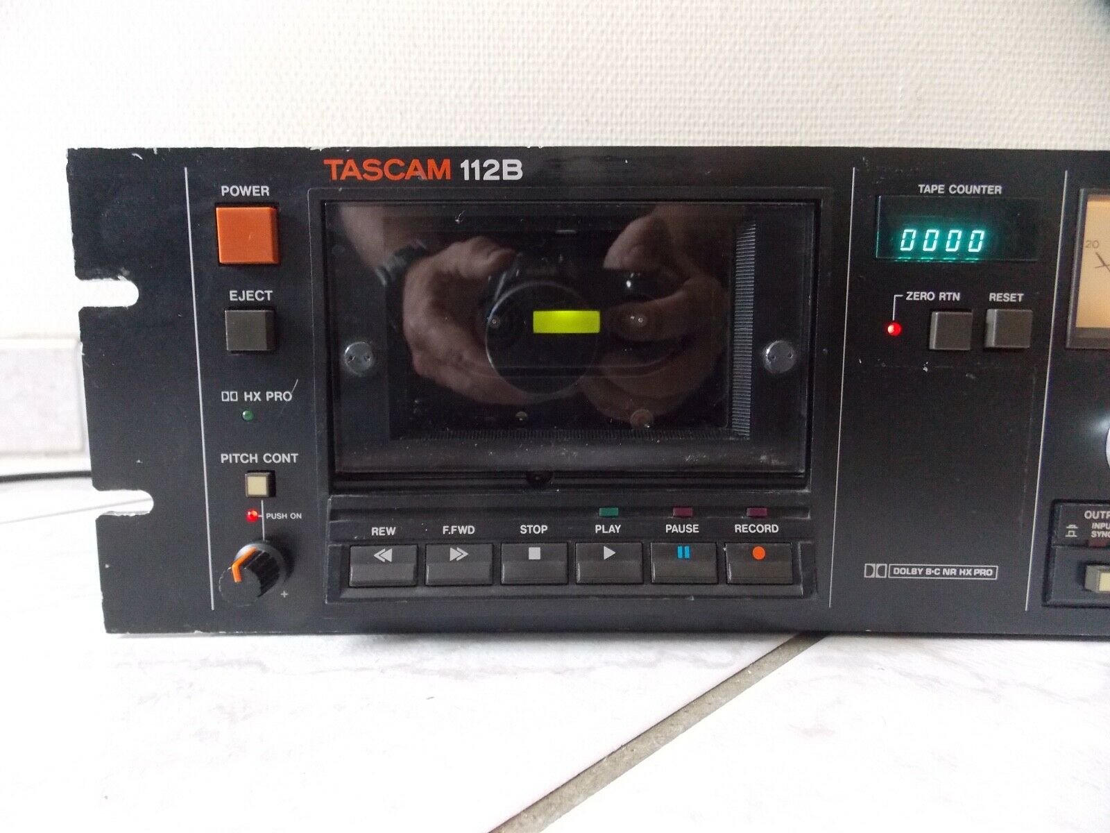 lecteur cassette tape deck player tascam 112B vintage occasion