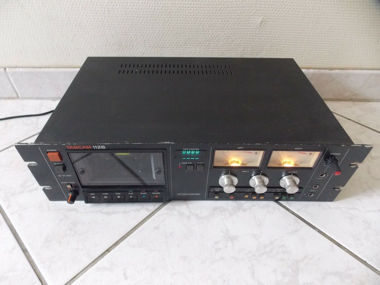 lecteur cassette tape deck player tascam 112B vintage occasion