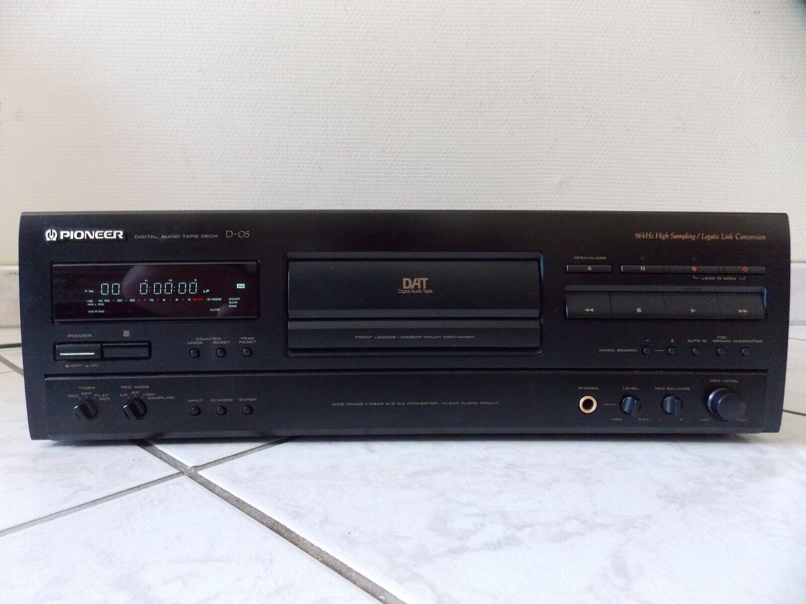 lecteur cassette tape deck dat pioneer D-05 vintage occasion