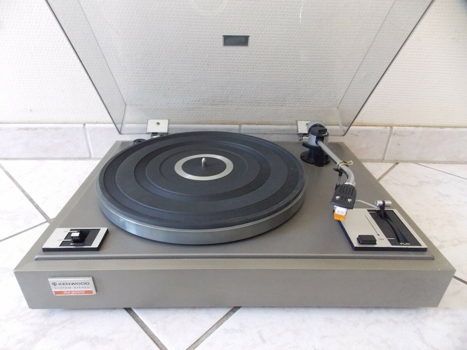 platine vinyle turntable kenwood KS 3000 vintage occasion