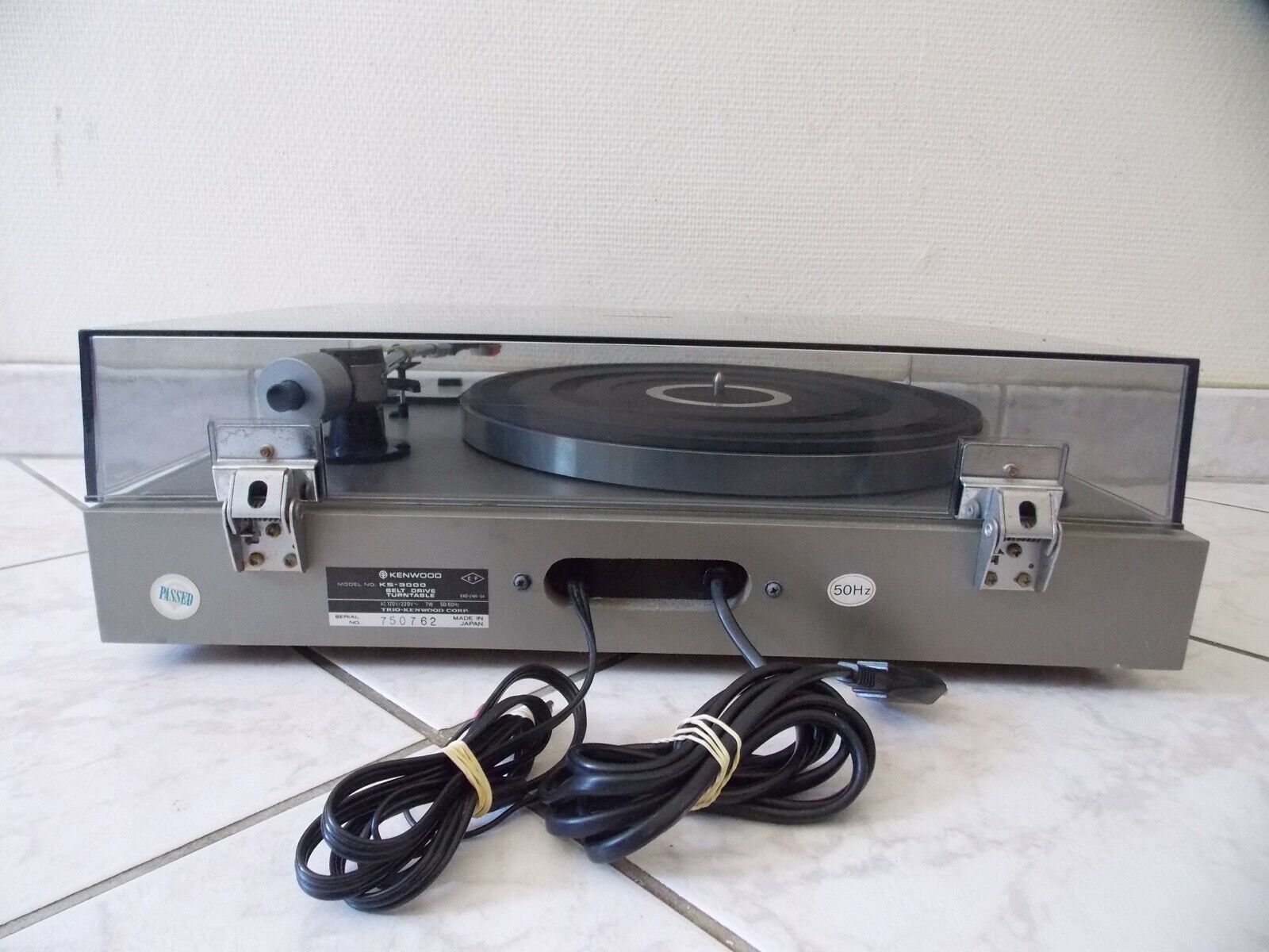 platine vinyle turntable kenwood KS 3000 vintage occasion