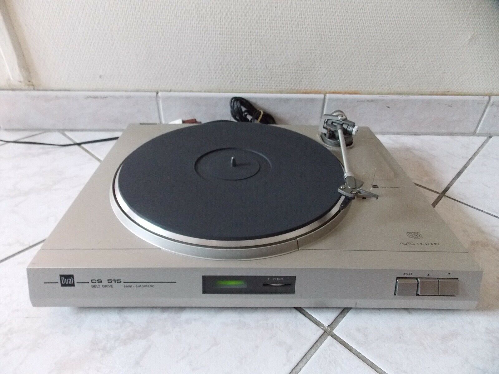 platine vinyle turntable dual CS 515 vintage occasion