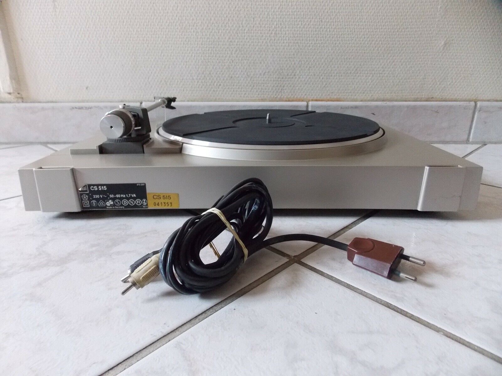 platine vinyle turntable dual CS 515 vintage occasion