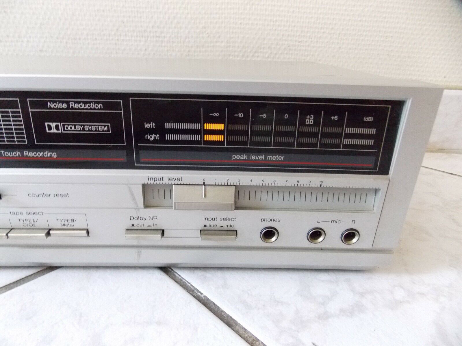 lecteur cassette technics vintage tape deck RS-D250