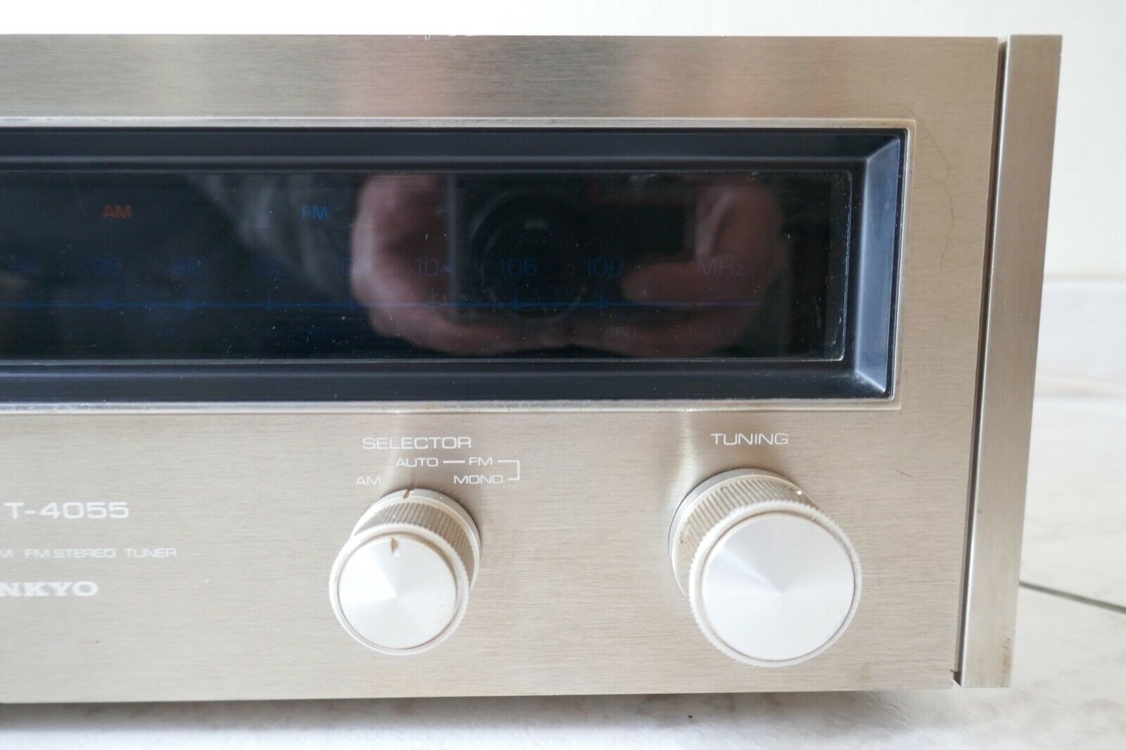 tuner radio vintage onkyo model t-4055