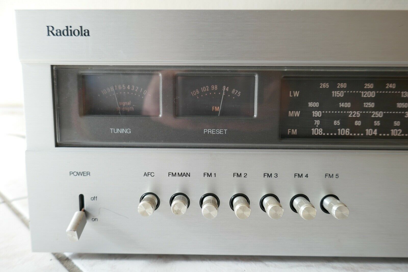tuner radio vintage radiola 694 occasion