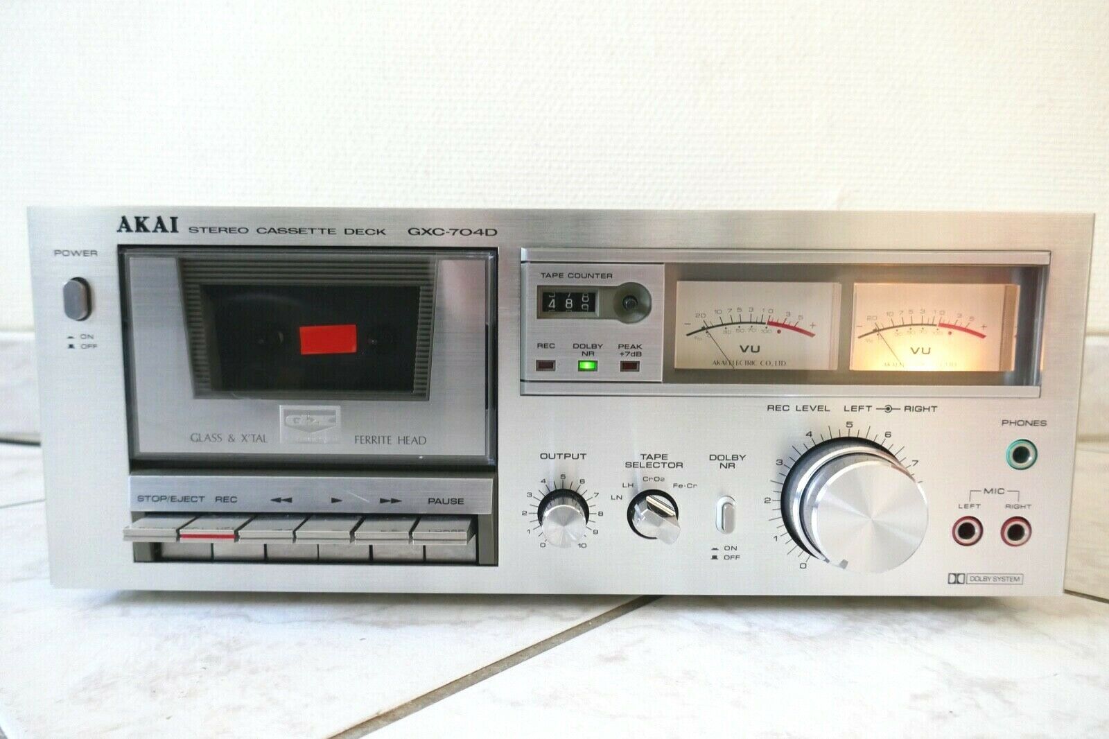 lecteur cassette tape deck akai GXC-704D vintage occasion