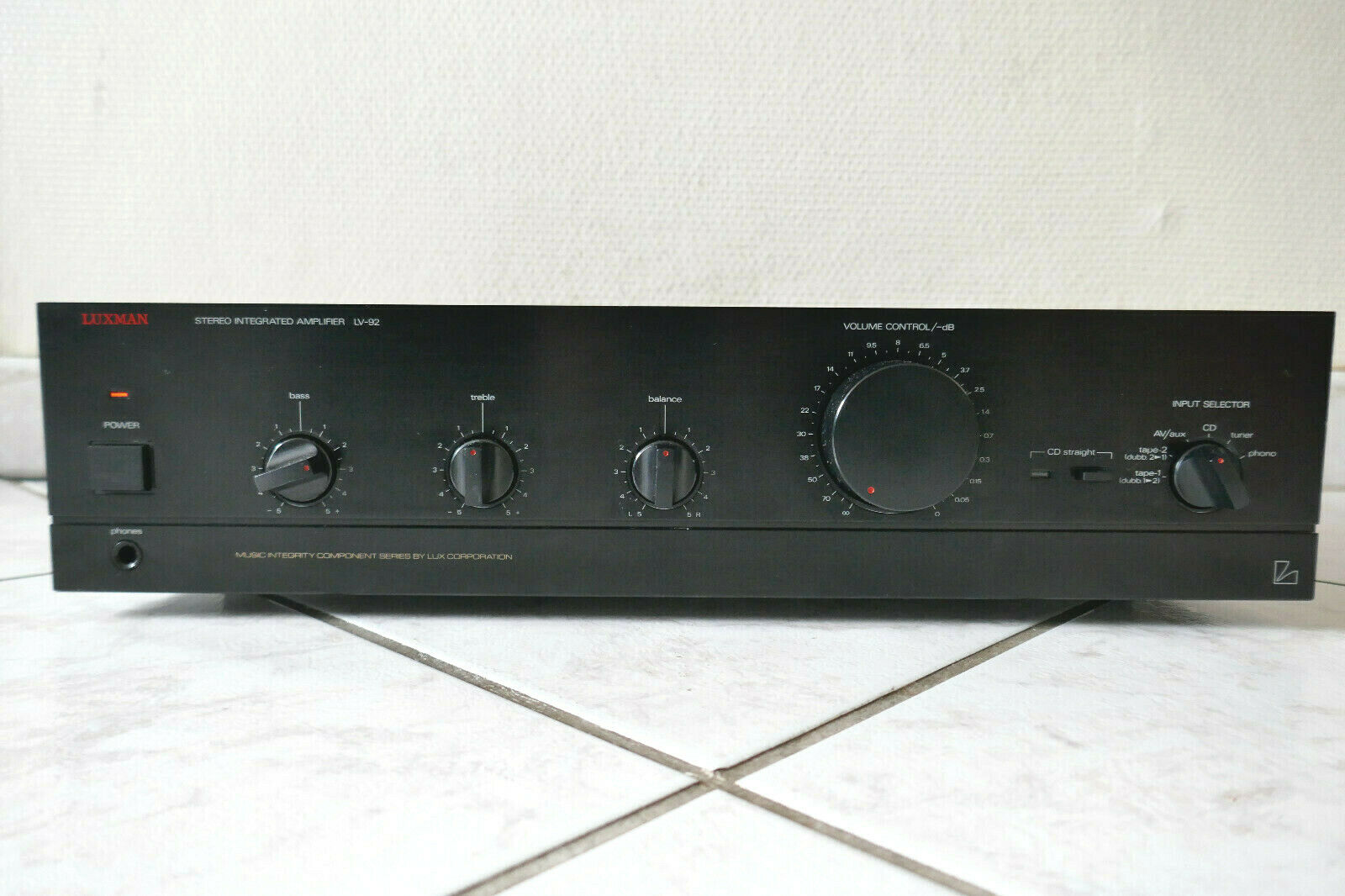 amplificateur amplifier luxman lv-92 vintage occasion