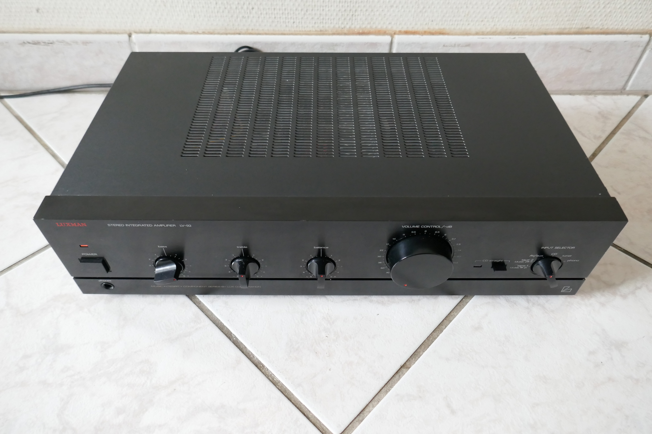 amplificateur amplifier luxman lv-92 vintage occasion