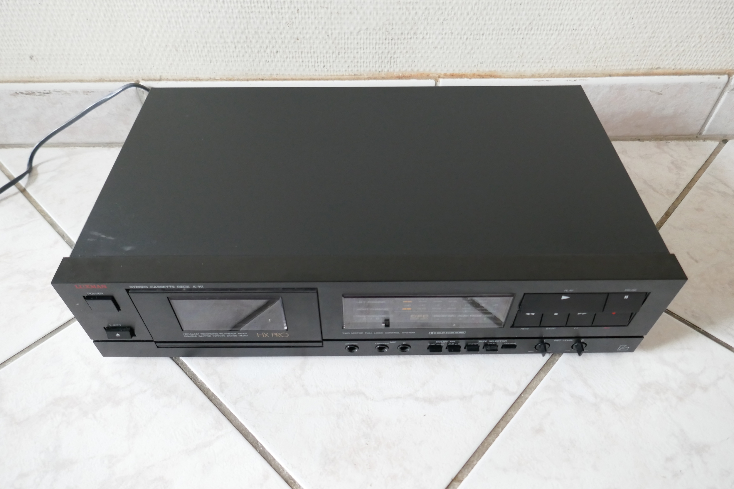 lecteur cassette tape deck luxman k-111 vintage occasion