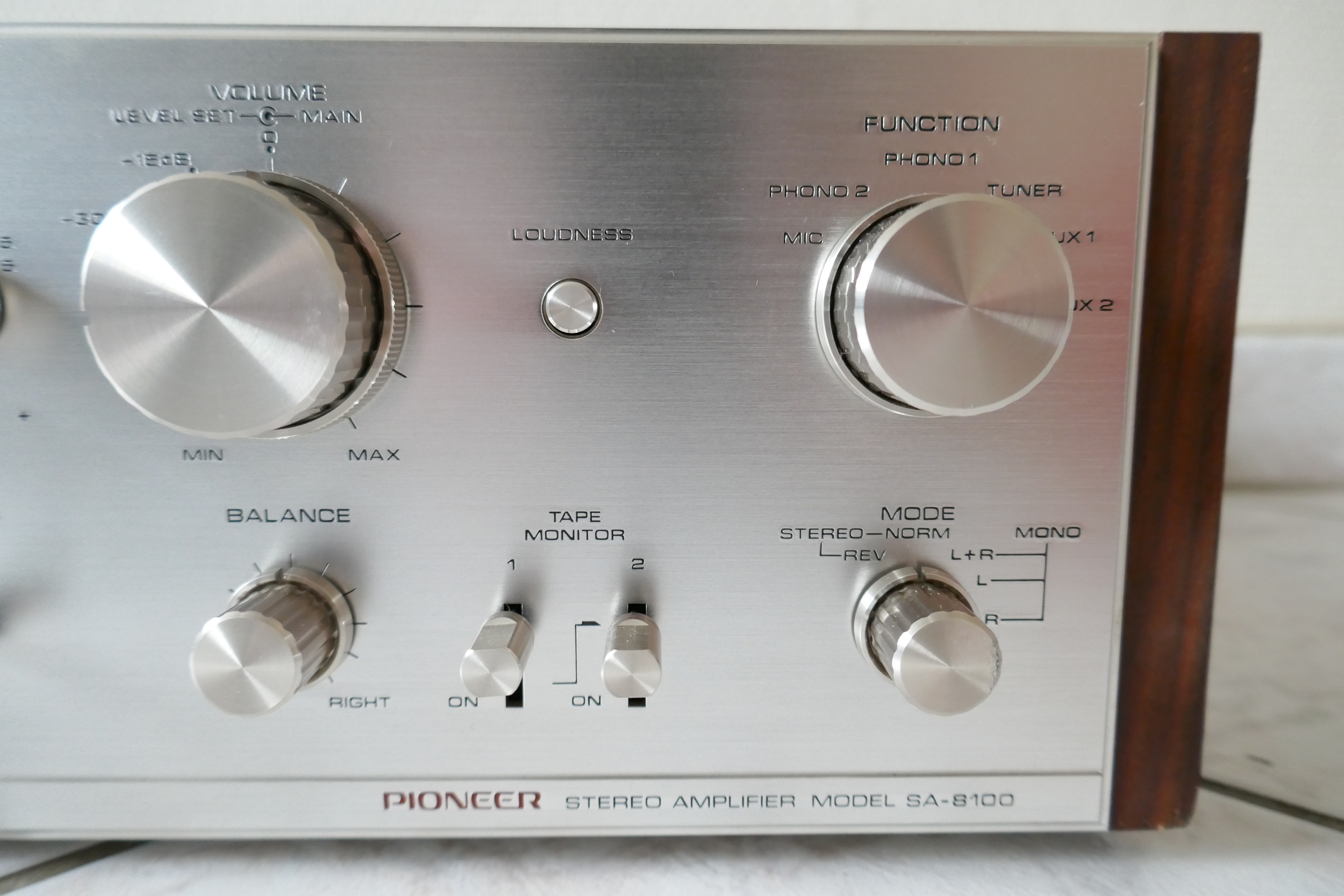 amplificateur amplifier pioneer sa-8100 vintage occasion