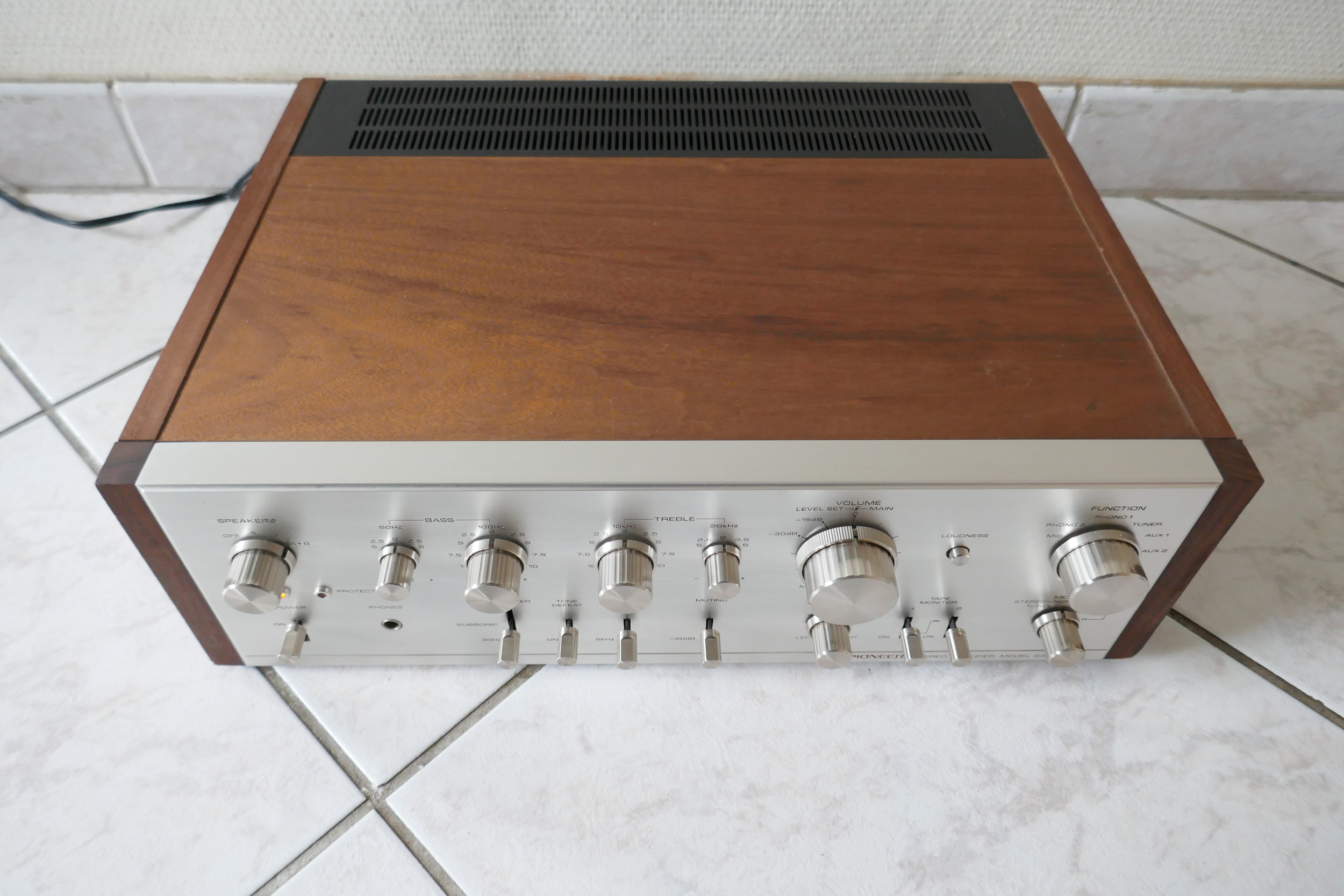 amplificateur amplifier pioneer sa-8100 vintage occasion