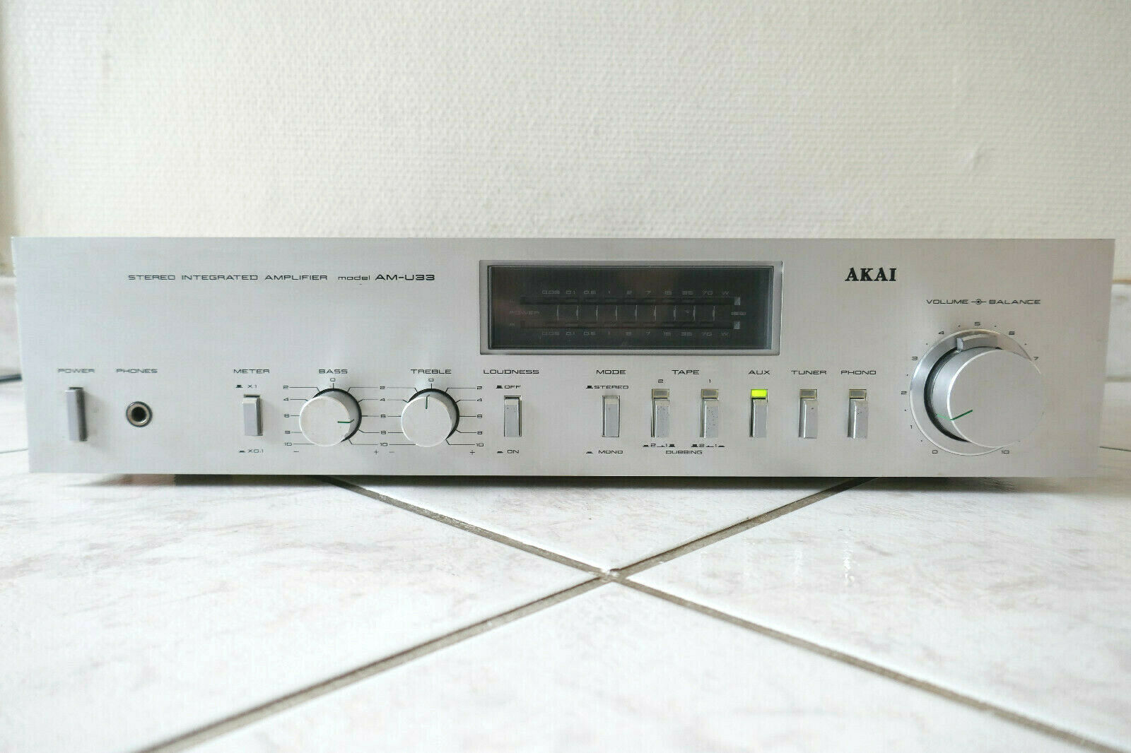 amplificateur amplifier akai am-u33 vintage occasion
