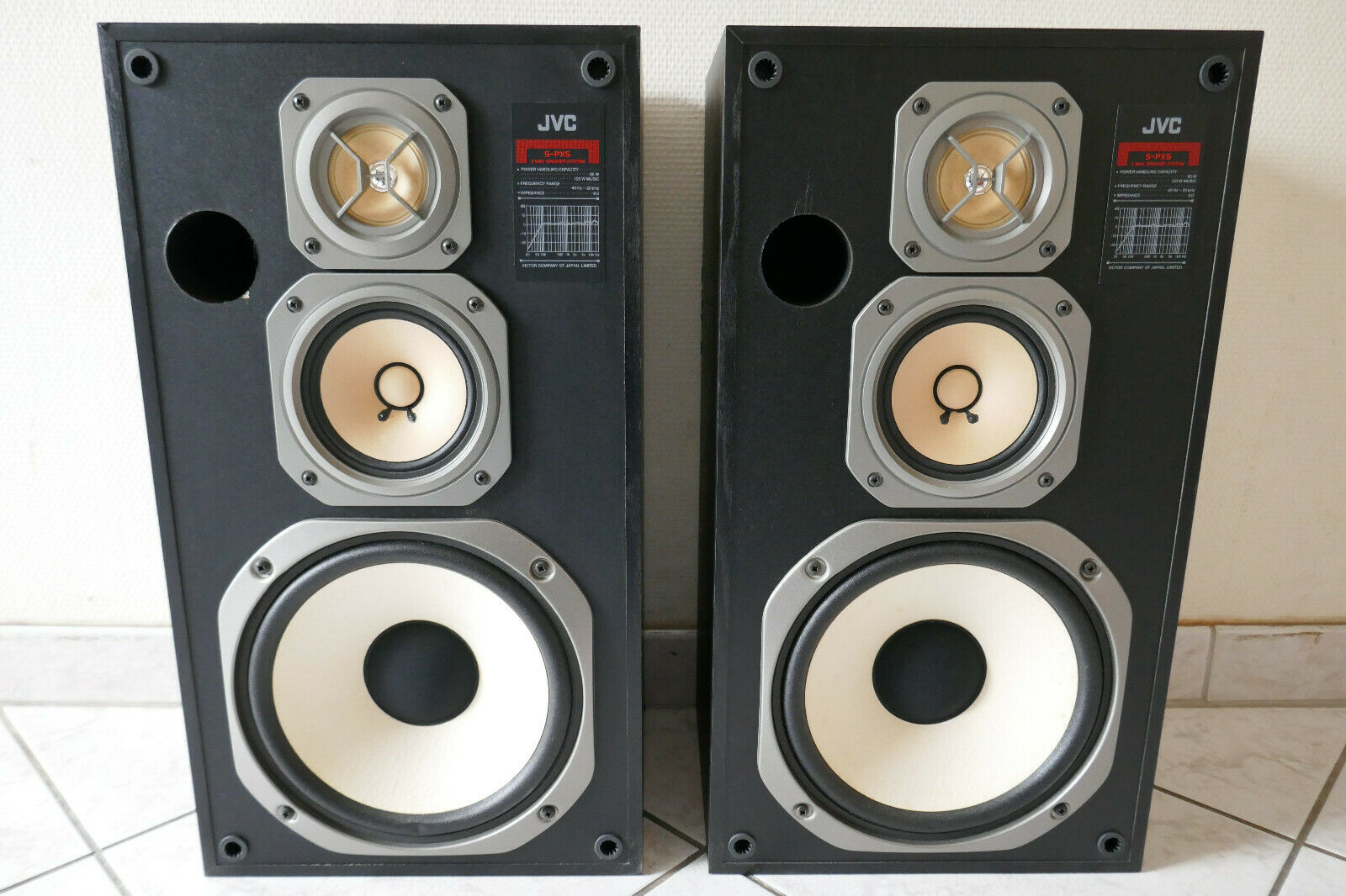 enceintes speakers JVC S-PX5 vintage occasion
