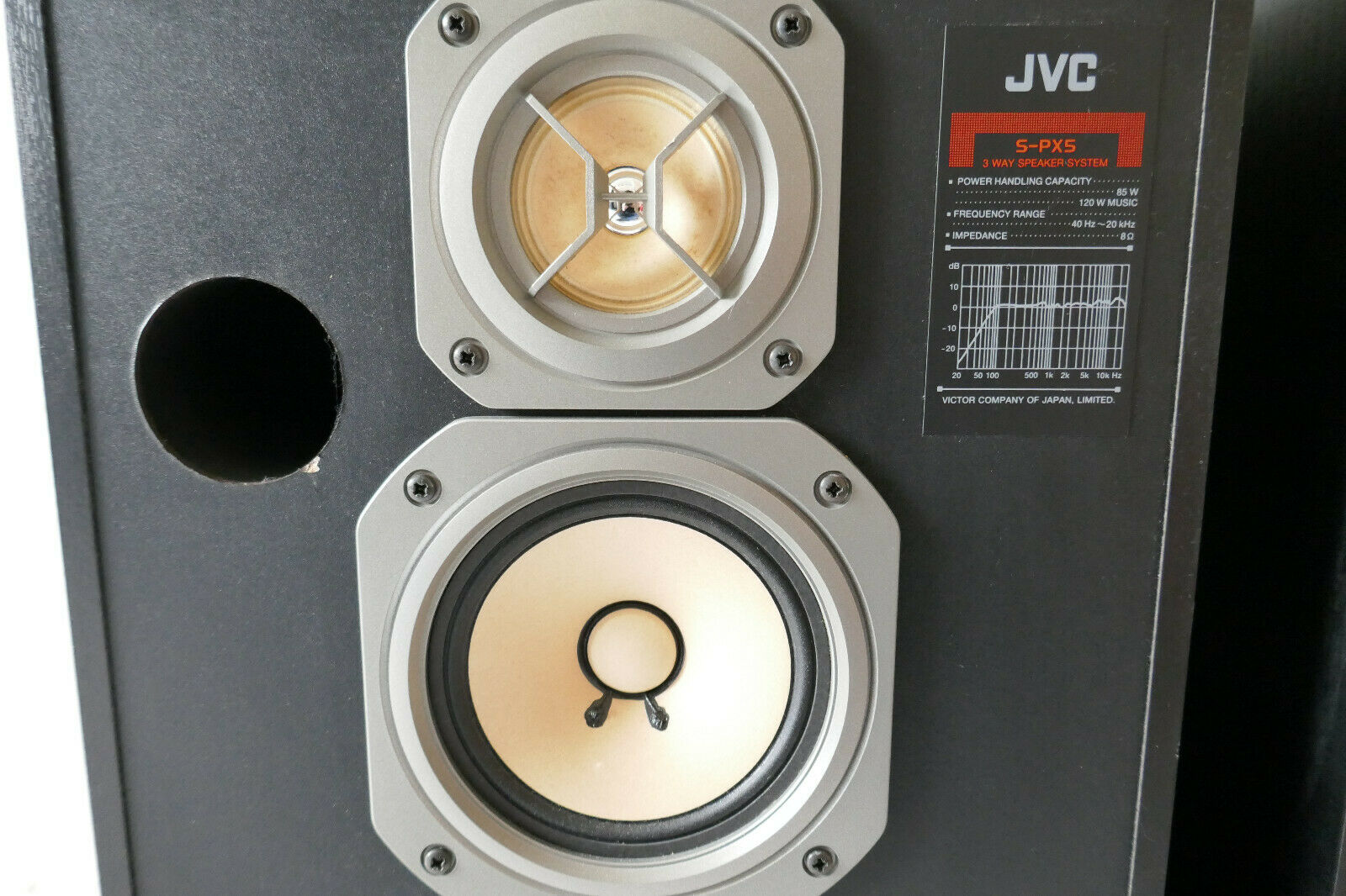 enceintes speakers JVC S-PX5 vintage occasion