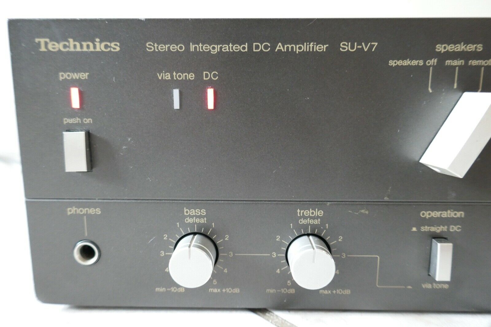 amplificateur amplifier technics su-v7 vintage occasion