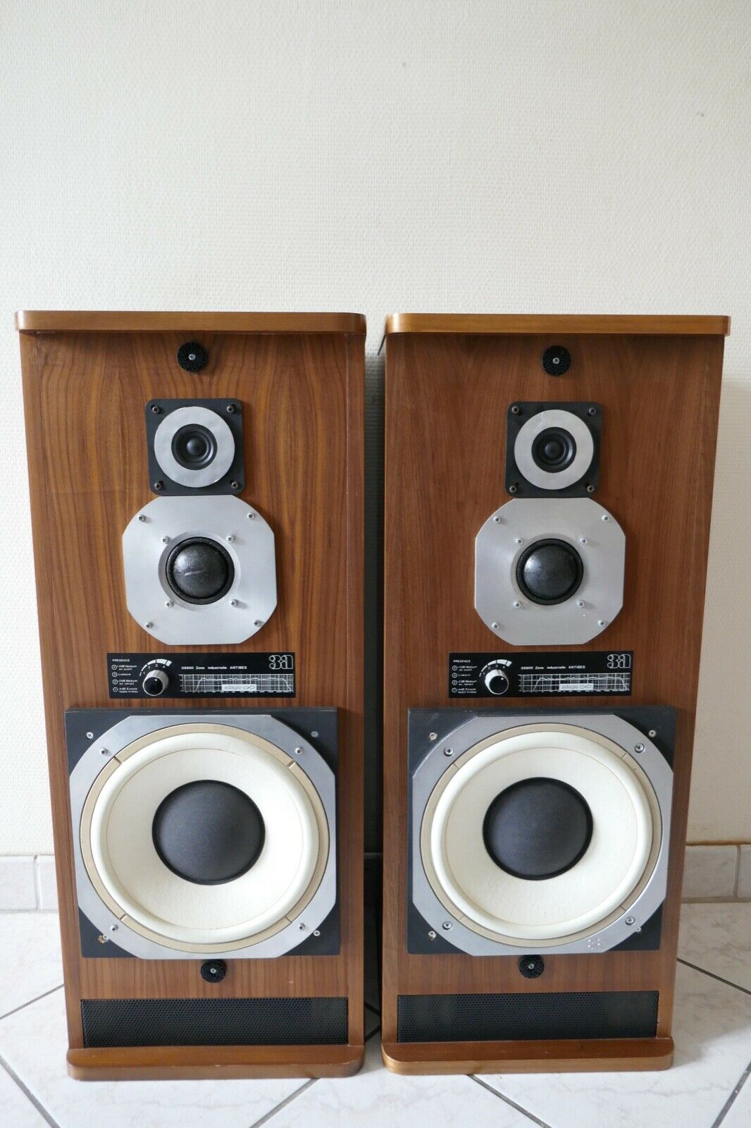 enceintes speakers 3a adagio infini vintage occasion