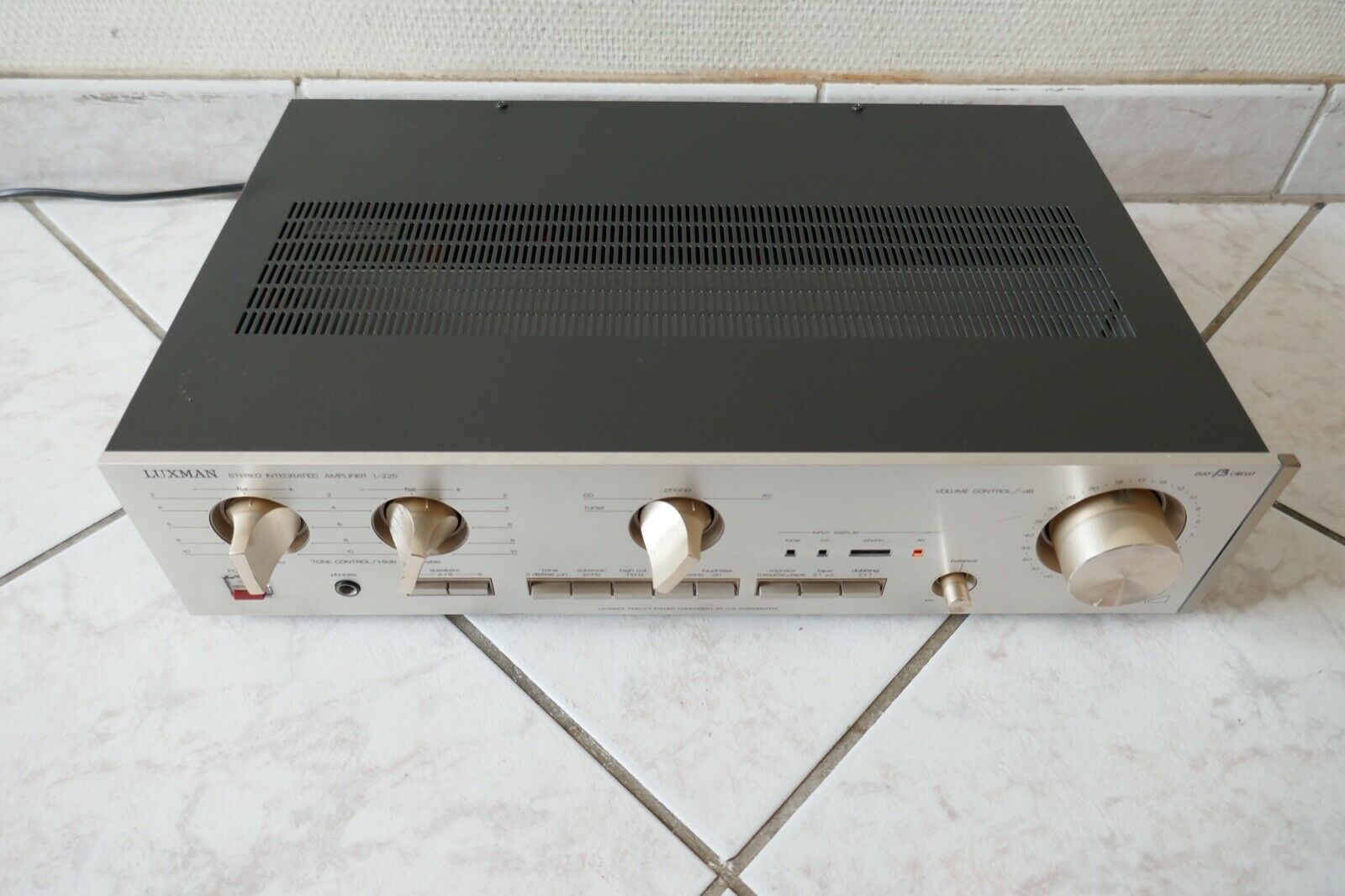 amplificateur amplifier luxman l-225 vintage occasion