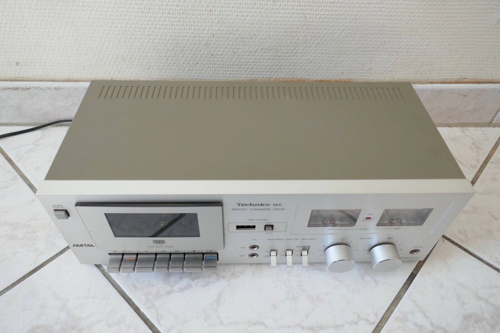 lecteur cassette tape deck technics m5 vintage occasion