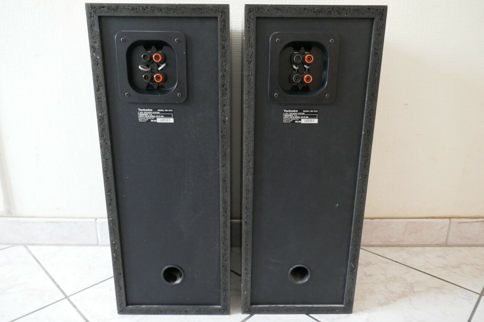 enceintes speakers technics SB-EX3 vintage occasion