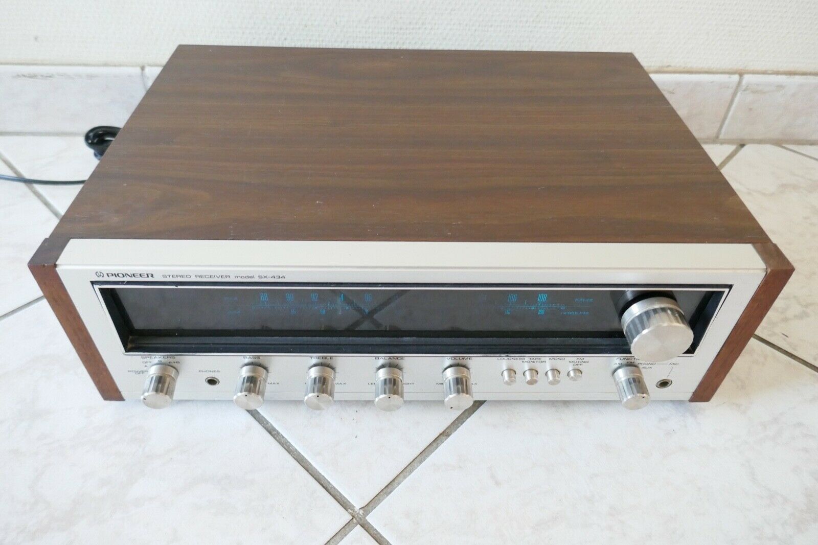 amplificateur amplifier pioneer sx-434 vintage occasion