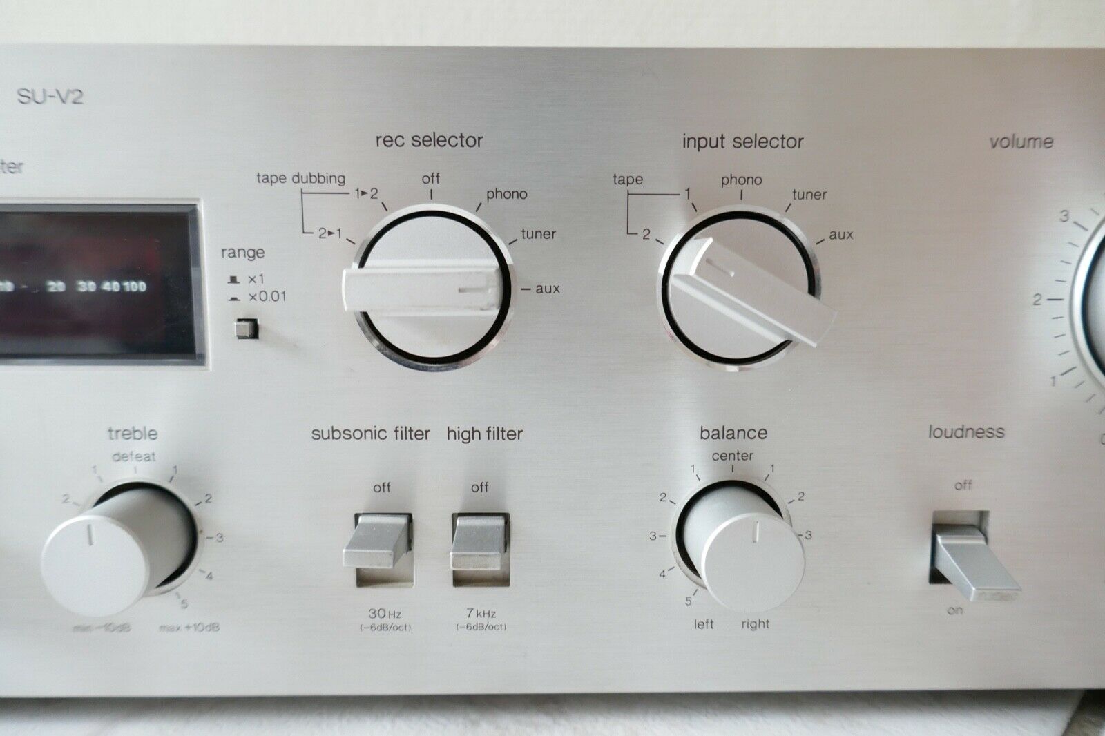 amplificateur amplifier technics SU-V2 vintage occasion